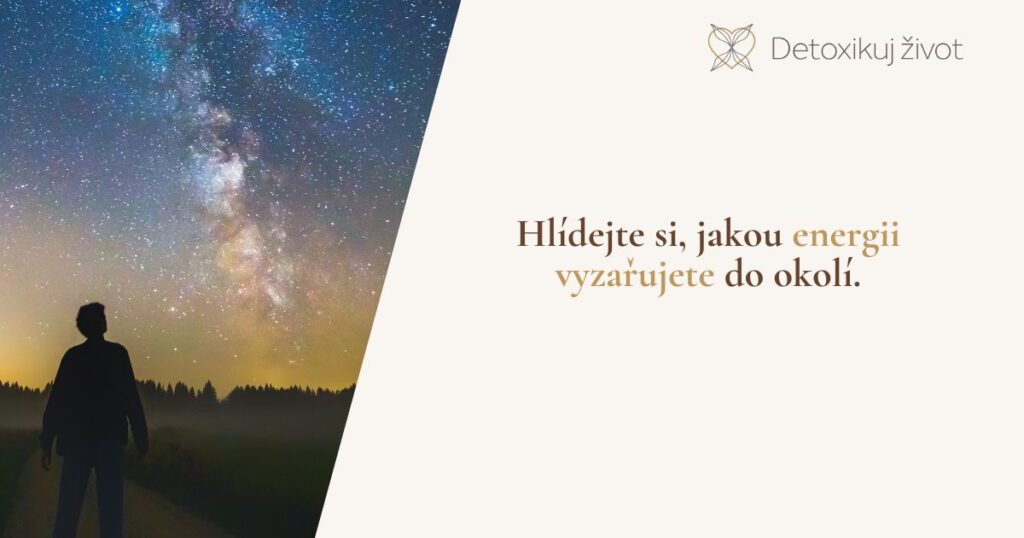 Vyzařujte pozitivní energii a blahobyt si vás najde. 