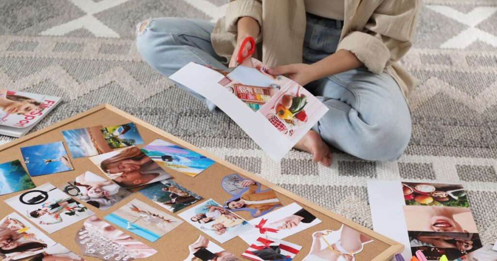 Vision board vám každý den připomíná, kam směřujete.