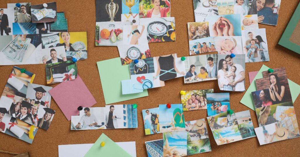 Vision board bez emoce je jen hezká dekorace na&nbsp;zdi.