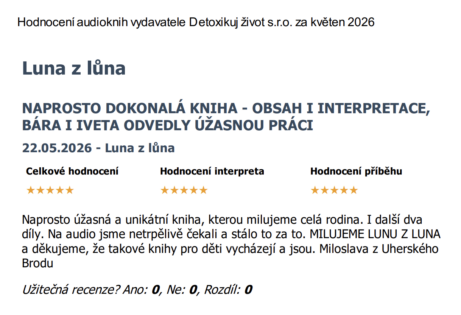 recenze audiokniha